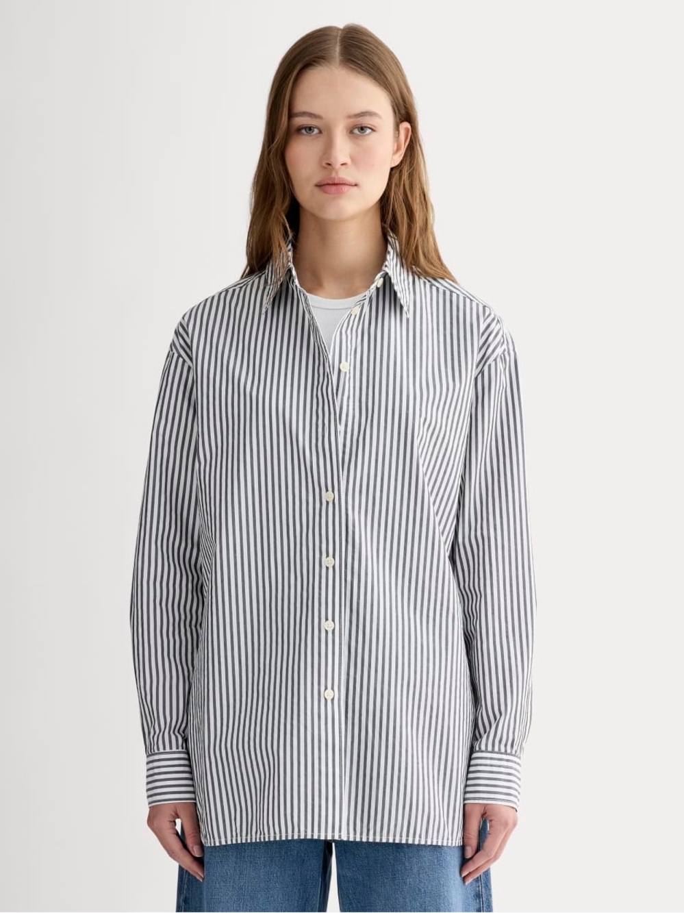 Everlane The Boyfriend Shirt in Cotton